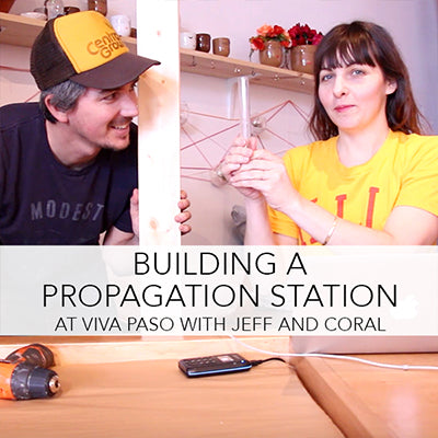 Building A Propagation Station At Viva Paso