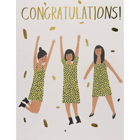 Card - Three Women Congrats