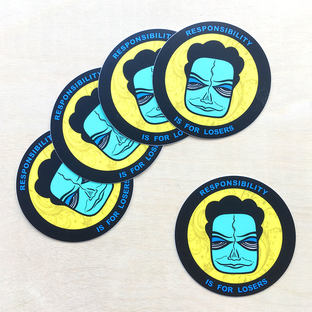 Sticker - Jeff Claassen, Responsibility Is For Losers