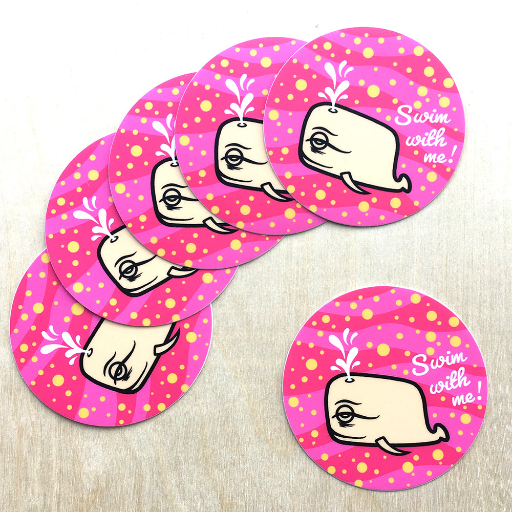 Sticker - Jeff Claassen, Swim With Me