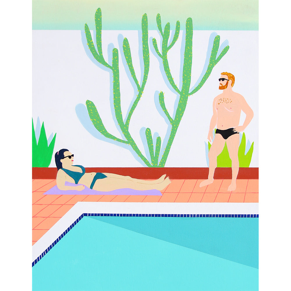 Neal Breton Finally Has Prints Of His Iconic Pool Paintings