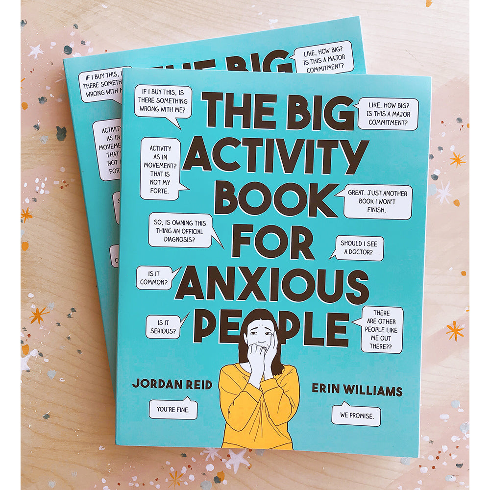 Book - The Big Activity Book For Anxious People