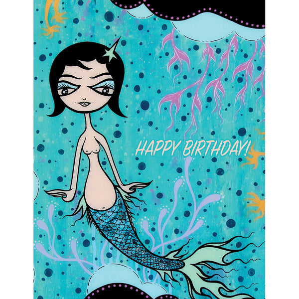 Card - Mermaid Birthday