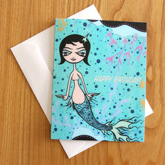 Card - Mermaid Birthday