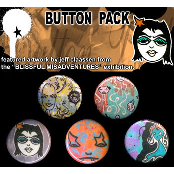 Button Pack - Blissful Misadventures
