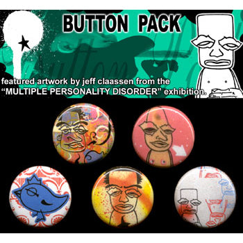 Button Pack - Multiple Personality Disorder