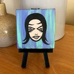 Jeff Claassen - Mini Painting, Tina