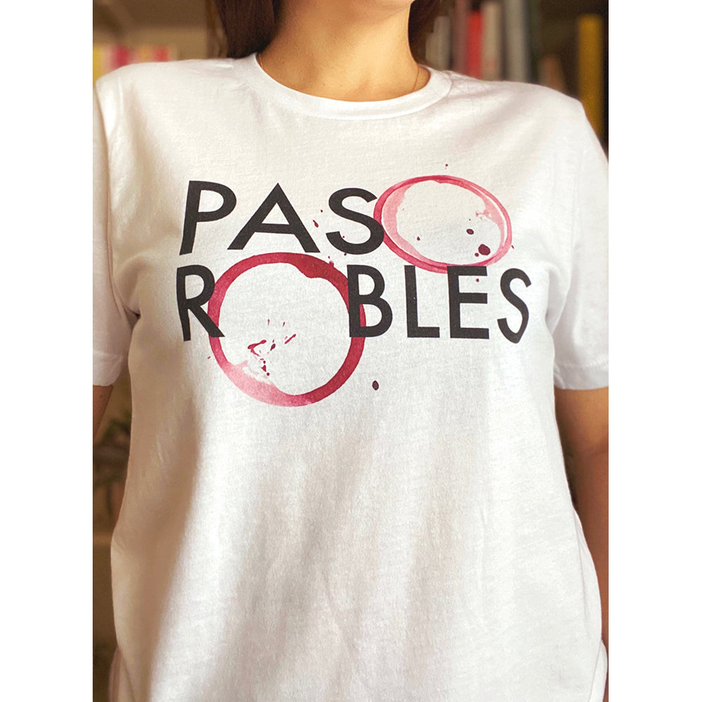 T-Shirt - Paso Robles Wine Stain, Unisex